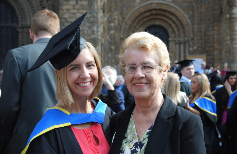 Andrea and her Mum