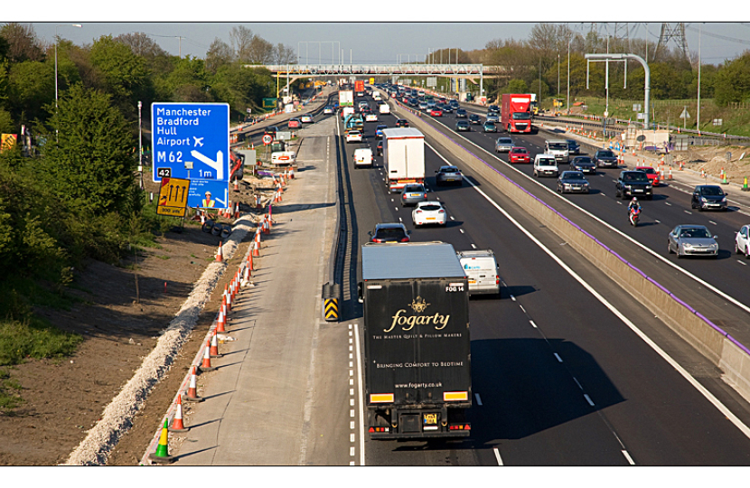 The Smart Motorway upgrade is nearing completion