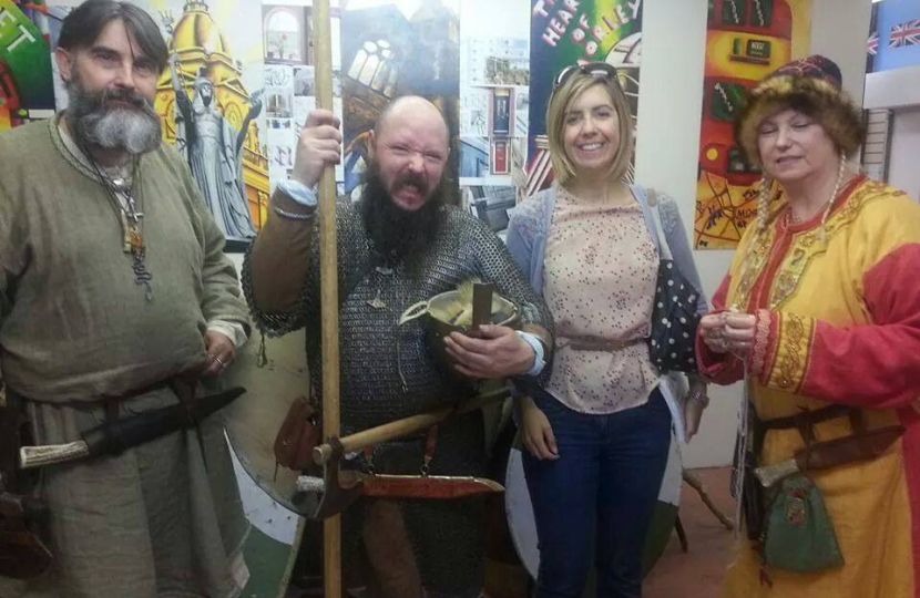 The Vikings in Morley Market