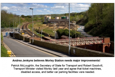 Photograph of Morley Station which requires upgrading